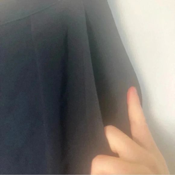 NWT Jones  New York pleated high waisted navy pants - Picture 5 of 8